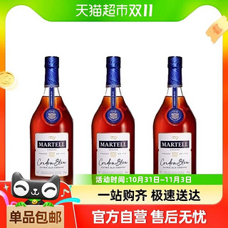 88VIP：MARTELL 马爹利 蓝带白兰地350ml*3瓶法国进口40度