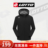 lotto 乐途 运动冲锋衣情侣防风夹克