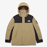 百亿补贴：THE NORTH FACE 北面 拼色Logo图标连帽拉链长袖外套冲锋衣NJ3BQ60K