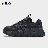 FILA 斐乐 官方女鞋可颂面包鞋老爹鞋运动鞋2024冬季新款休闲厚底鞋