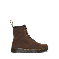 Dr.Martens 马丁（DR.MARTENS）Zavala西部靴男女秋季舒适轻量棕色女工装风马丁靴城市轻户外 深棕色