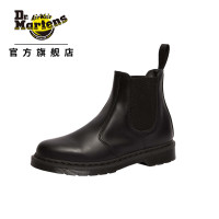 Dr.Martens 马丁（DR.MARTENS）2976 Mono 气质烟筒短靴复古光面皮黑色切尔西靴 黑色 36