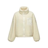 【仿羊羔毛羽绒服】春秋短款立领轻薄羽绒外套羽绒服女