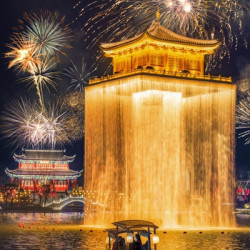 光门票就值220元！包邮区高铁2h，看打铁花+火壶！江西婺源婺女洲度假区多店1晚套餐（含双早+双人门票）