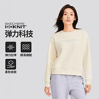 SKECHERS 斯凯奇 24年新品秋季运动卫衣女卫衣弹力女士套头卫衣