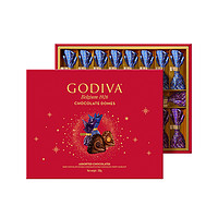 GODIVA 歌帝梵 中秋GODIVA歌帝梵臻粹巧克力礼盒精选20颗装零食糖果小吃