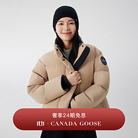 CANADA GOOSE 24期免息：加拿大鹅（Canada Goose）Grandview 女士黑标短款羽绒服外套大鹅羽绒服 2266WB 沙漠色