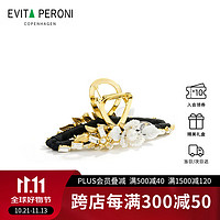 Evita Peroni 依慧达 金属大号发夹珍珠花朵抓夹高级感鲨鱼夹后脑勺送老婆送女友