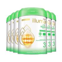 illuma 启赋 有机 婴幼儿有机奶粉 3段 850g*6
