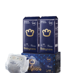 babycare bc babycare 皇室狮子王国弱酸亲肤系列纸尿裤 NB码(新生儿)*2包