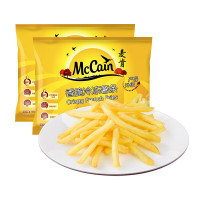 临期品、PLUS会员:McCain 麦肯 香脆冷冻细薯条 950g*2袋