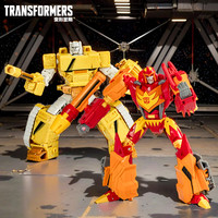 变形金刚（TRANSFORMERS）四十周年复古漫画版汽车人火舌&萨隆大公套装 G0178
