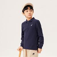 诺帝卡 NAUTICA【学院风长袖polo衫】男童长袖T恤春秋儿童基础运动polo