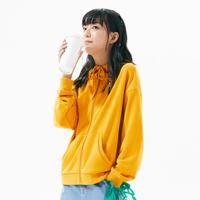针织衫女四季款休闲日系百搭运动连帽开衫针织卫衣女士针织衫