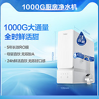 Haier 海尔 净水器厨下家用直饮机反渗透过滤芯官方旗舰1000G鲜活水10h99