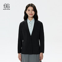 KOLON SPORT 可隆户外休闲衣女子全压胶防风防泼水商务夹克外套