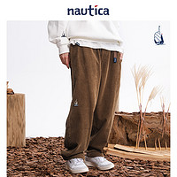 nautica white sail nautica白帆 日系中性复古潮流灯芯绒休闲裤PW3406