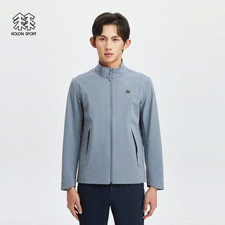 KOLON SPORT 可隆男子户外TECHSHELL防风防泼水立领软壳夹克外套