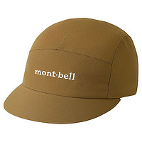 mont·bell 日潮跑腿Montbell蒙贝欧 户外休闲鸭舌帽 BNOV S 1118691帽子帽檐