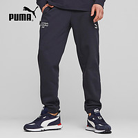 PUMA 彪马 加绒长裤男秋新款运动裤休闲保暖小脚裤子625311-16