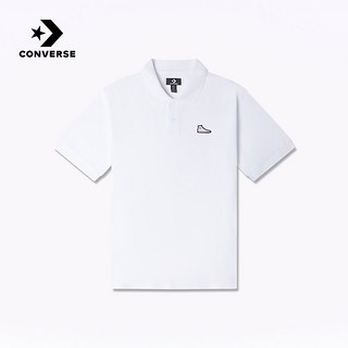 CONVERSE 匡威 男款T恤2023年夏新款时尚休闲短袖POLO10024739-A01