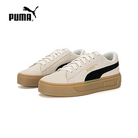 PUMA 彪马 女鞋2023秋厚底松糕鞋经典复古运动休闲板鞋 391942-01