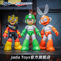 Jada Toys 1/12 洛克人 空气人 电力人 炸弹绿人可动人偶手办