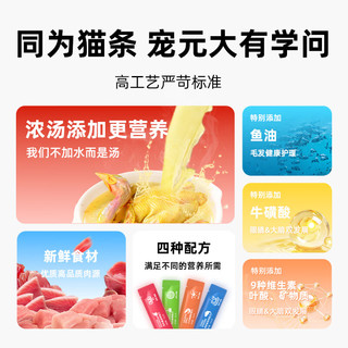 宠元的欧卡 金枪鱼鸡肉味 15g*12支 猫条