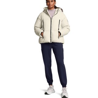 安德玛（UNDERARMOUR）秋冬Limitless女子保暖运动休闲羽绒服1384645 峰顶白110 M