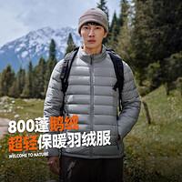 PELLIOT 伯希和 户外超轻羽绒服男秋冬800蓬鹅绒服防风保暖立领登山外套男