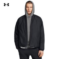 安德玛（UNDERARMOUR）秋冬Unstoppable自在系列男子轻质夹克外套1388903 黑色001 M