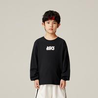 /亚瑟士童装年春季男女童长袖T恤儿童潮流休闲服