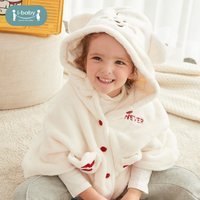 ibaby儿童外套女童斗篷婴幼儿披风外穿春秋防风