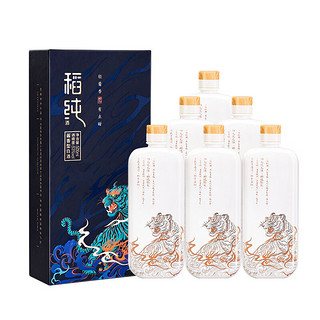 稻纯 虎年生肖酒纪念酒贵州茅台镇53度酱香型白酒礼品装 53%vol 500mL 6瓶 （醇甜版）