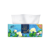 补贴购：Breeze 清风 抽纸花萃臻品  4层80抽18包S码