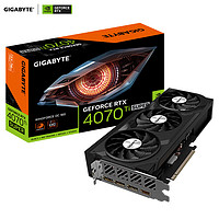 GIGABYTE 技嘉 4070TiS显卡 风魔 GeForce RTX 4070 Ti SUPER WindForce 16G DLSS 3电竞游戏显卡