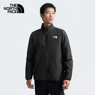 北面（The North Face）三合一冲锋衣男夹棉内胆防风外套男户外防水保暖24秋冬|81RN BQW/绿色 L