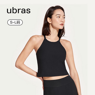 Ubras 女士吊带背心 UJ5131181 工字款 黑色 L