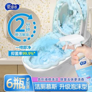 爱恩倍洁厕泡泡慕斯多功能浴室马桶清洁剂厕所强力去污去黄垢除臭