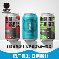 NBeer 牛啤堂 六种口味任选三罐  330ml*3