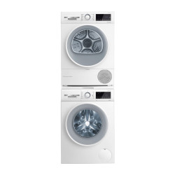 BOSCH 博世 云朵白2.0 XQG100-WGA152000W+WQA254D00W 热泵洗烘套装 10KG