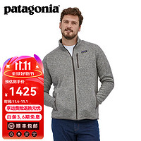 巴塔哥尼亚（Patagonia）男士针织防风保暖拉链夹克抓绒衣潮流开衫Better Sweater 25528 STH L