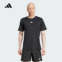 adidas 阿迪达斯 速干短袖T恤2024夏男快干透气运动训练服JD0196