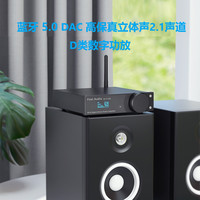 FosiAudio DA2120A迷你数字功放DAC蓝牙D类家用HIFI功率放大器
