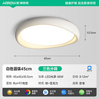 ARROW 箭牌照明 箭牌护眼吸顶灯儿童房极简风卧室高级感简约现代房间灯书房主灯具