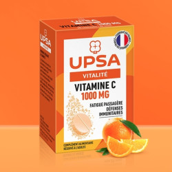 小橘片大能量：UPSA维生素C泡腾片，我的健康小秘密