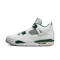 NIKE 耐克 Air Jordan 4 Retro 男子休闲运动鞋 FQ8138-103 白/氧化绿/白/浅灰 39