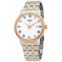 TISSOT 天梭 梦媛系列 白色表盘石英男表 T129.410.22.013.00