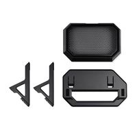 Thermaltake(Tt)The Tower 600 海景房机箱 电脑主机(MATX主板/支持背插/支持420水冷/4090显卡/水平横躺) 机箱支架配件组 黑色