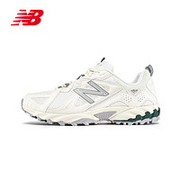 移动端、京东百亿补贴：new balance 官方运动鞋男鞋女鞋情侣24新款复古机能休闲鞋610T系列 白色/米白色 ML610TAG